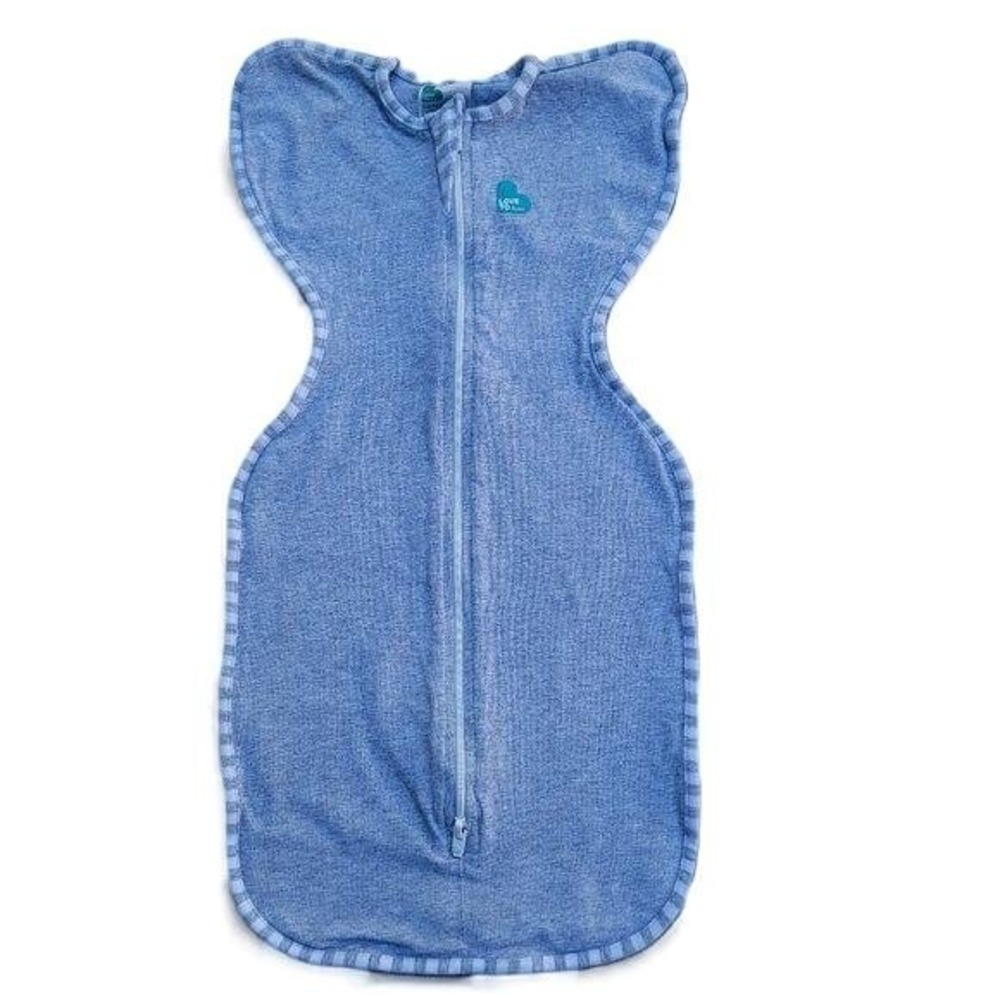 Love to Dream Grey Cotton Swaddle Up Sleep Sack 1 TOG‎ Size NB 5-8.5 LBS